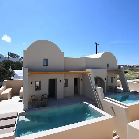 Villa Santorini - - Sleeps 4 - Pool - Parking Mesaria